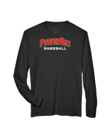 PowerBat Baseball Main Logo 2 - Performance Longsleeve