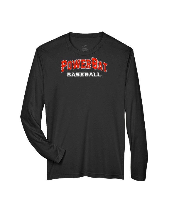 PowerBat Baseball Main Logo 2 - Performance Longsleeve