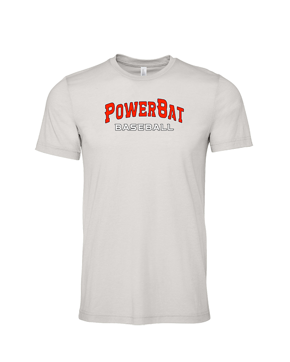 PowerBat Baseball Main Logo 2 - Tri-Blend Shirt