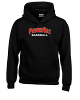 PowerBat Baseball Main Logo 2 - Youth Hoodie