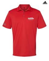 PowerBat Baseball Main Logo 2 Red - Mens Adidas Polo