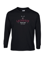 Prairie Ridge HS Lacrosse - Mens Basic Cotton Long Sleeve