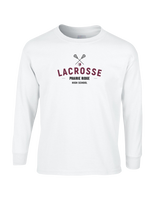 Prairie Ridge HS Lacrosse - Mens Basic Cotton Long Sleeve