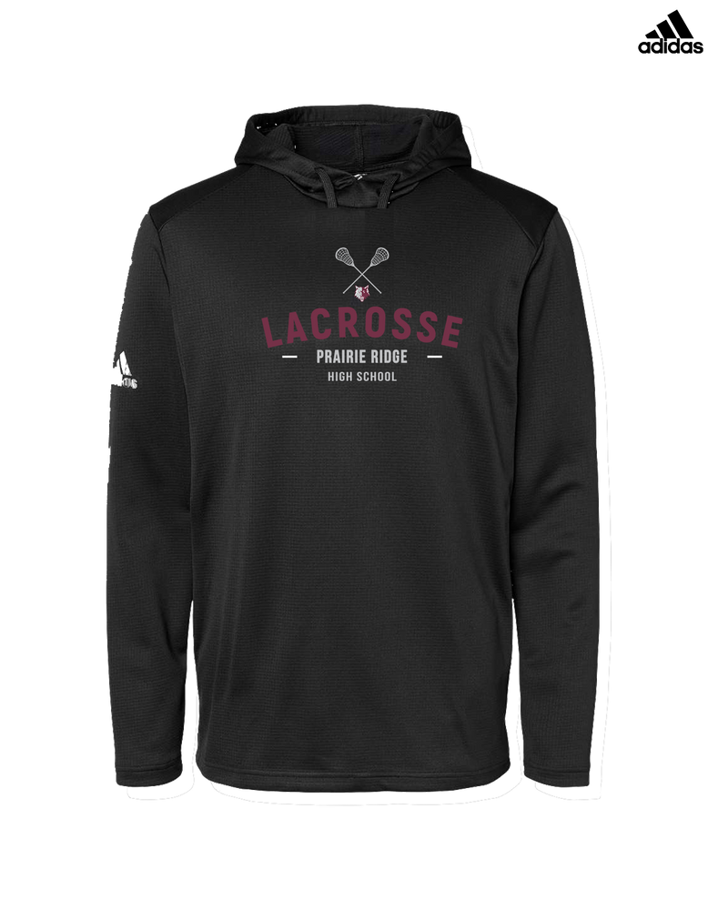 Prairie Ridge HS Lacrosse - Adidas Men's Hooded Sweatshirt