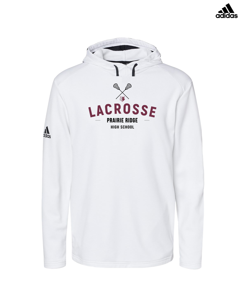 Prairie Ridge HS Lacrosse - Adidas Men's Hooded Sweatshirt