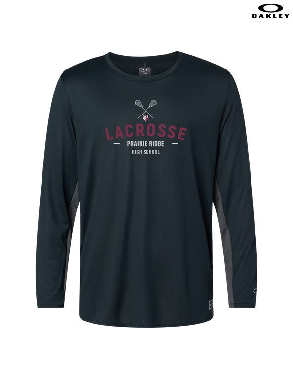 Prairie Ridge HS Lacrosse - Oakley Hydrolix Long Sleeve