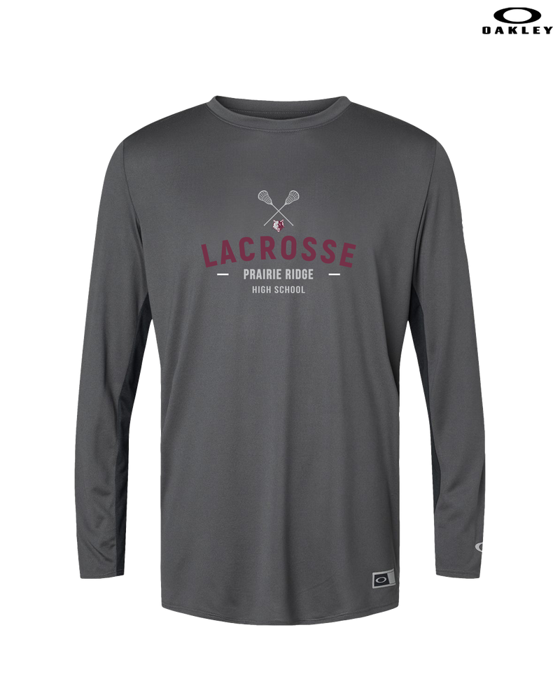 Prairie Ridge HS Lacrosse - Oakley Hydrolix Long Sleeve