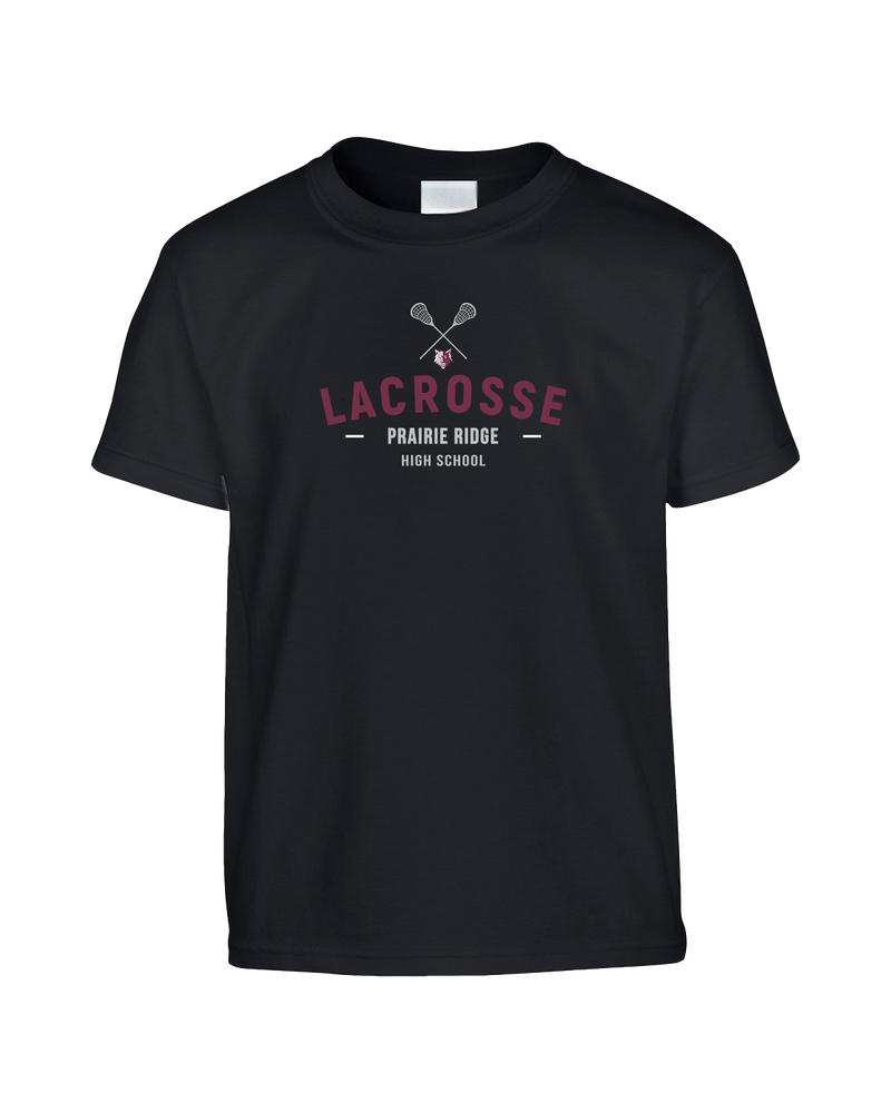 Prairie Ridge HS Lacrosse - Youth T-Shirt