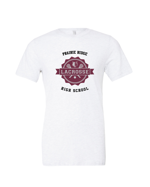 Prairie Ridge HS Sticks - Mens Tri Blend Shirt