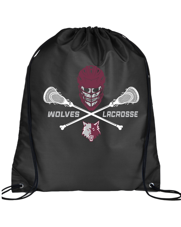 Prairie Ridge HS Sticks & Helmet - Drawstring Bag