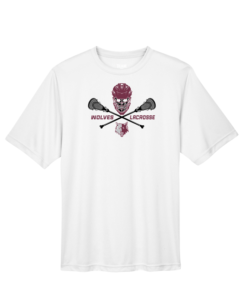 Prairie Ridge HS Sticks & Helmet - Performance T-Shirt