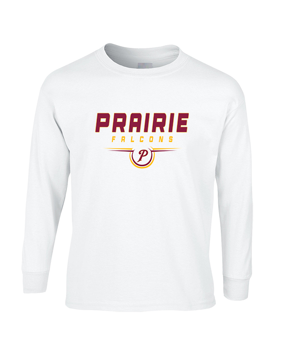 Prairie HS Football Design - Cotton Longsleeve