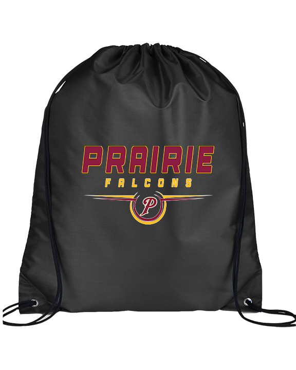 Prairie HS Football Design - Drawstring Bag