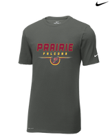 Prairie HS Football Design - Mens Nike Cotton Poly Tee