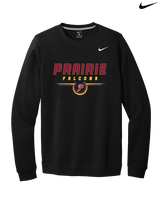 Prairie HS Football Design - Mens Nike Crewneck