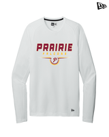 Prairie HS Football Design - New Era Performance Long Sleeve