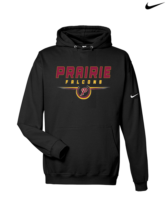 Prairie HS Football Design - Nike Club Fleece Hoodie