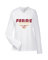 Prairie HS Football Design - Womens Performance Longsleeve