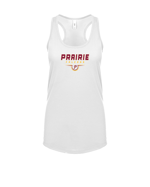 Prairie HS Football Design - Womens Tank Top