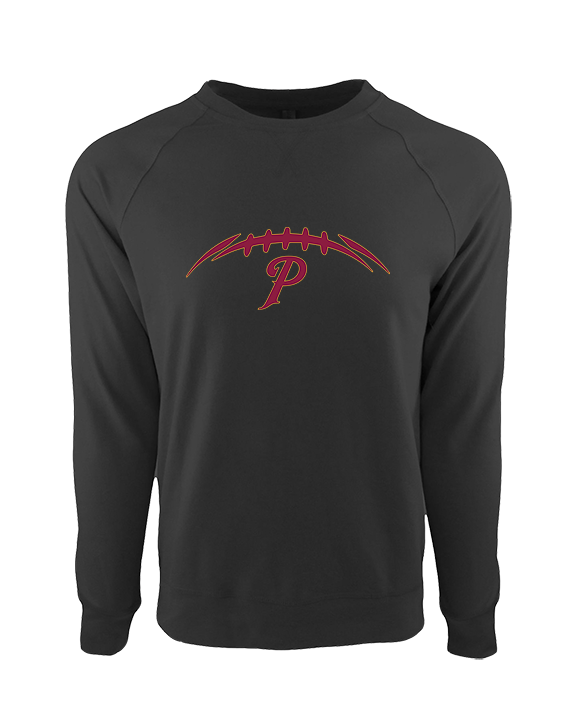 Prairie HS Football Laces - Crewneck Sweatshirt