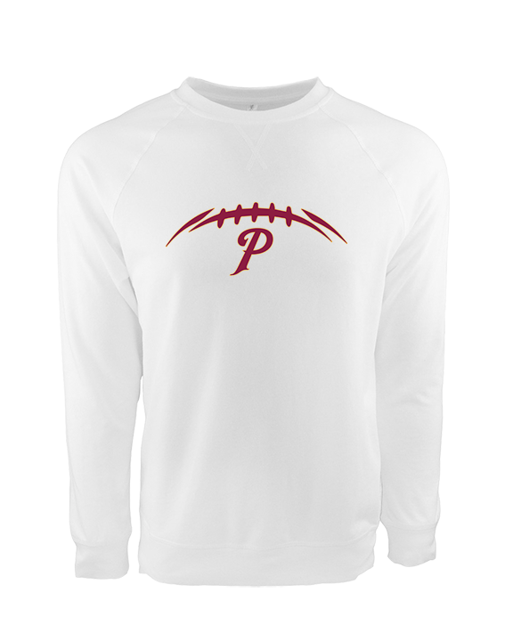 Prairie HS Football Laces - Crewneck Sweatshirt