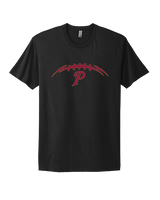 Prairie HS Football Laces - Mens Select Cotton T-Shirt