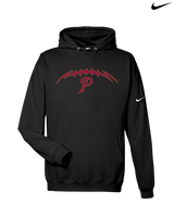Prairie HS Football Laces - Nike Club Fleece Hoodie