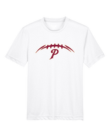 Prairie HS Football Laces - Youth Performance Shirt
