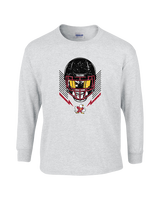 Prairie HS Football Skull Crusher - Cotton Longsleeve