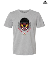 Prairie HS Football Skull Crusher - Mens Adidas Performance Shirt