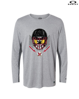 Prairie HS Football Skull Crusher - Mens Oakley Longsleeve