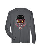 Prairie HS Football Skull Crusher - Performance Longsleeve