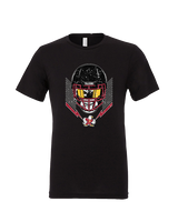 Prairie HS Football Skull Crusher - Tri-Blend Shirt