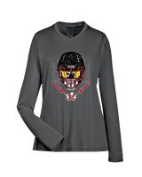 Prairie HS Football Skull Crusher - Womens Performance Longsleeve