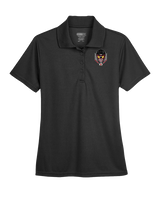 Prairie HS Football Skull Crusher - Womens Polo