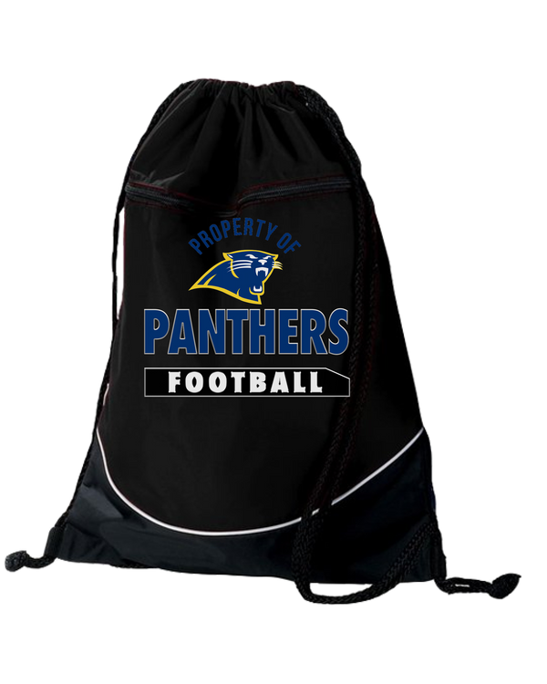 Downers Grove Panthers Property- Two Tone Drawstring Bag