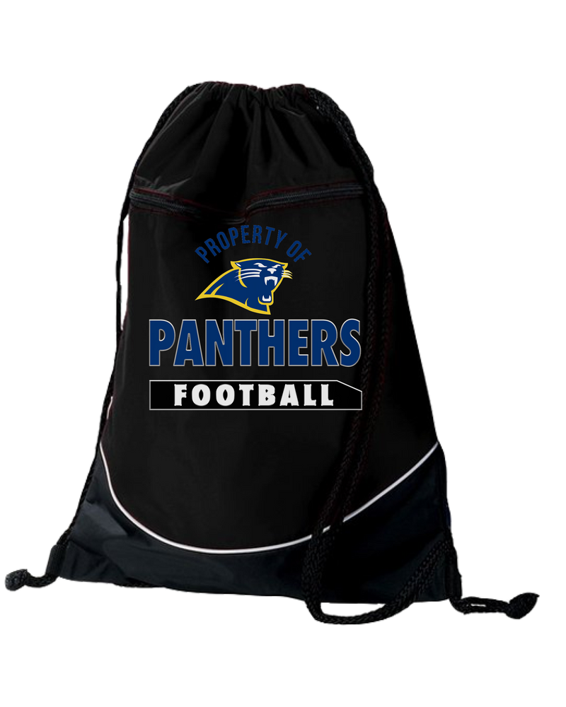 Downers Grove Panthers Property- Two Tone Drawstring Bag