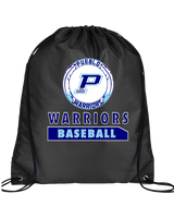 Pueblo Athletic Booster Baseball Baseball - Drawstring Bag