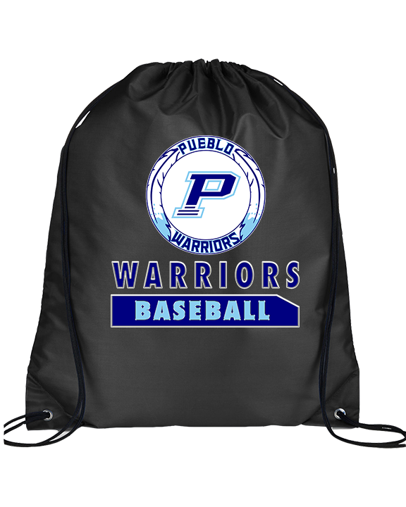Pueblo Athletic Booster Baseball Baseball - Drawstring Bag