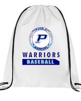 Pueblo Athletic Booster Baseball Baseball - Drawstring Bag