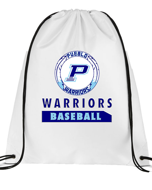 Pueblo Athletic Booster Baseball Baseball - Drawstring Bag