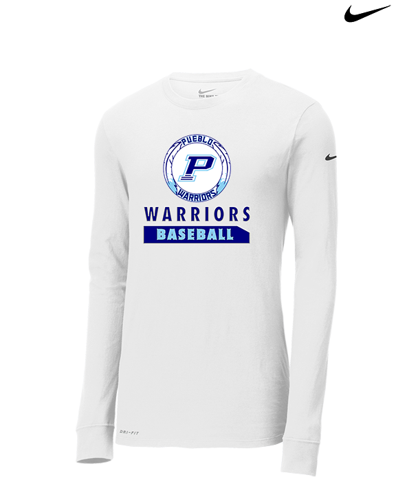 Pueblo Athletic Booster Baseball Baseball - Mens Nike Longsleeve