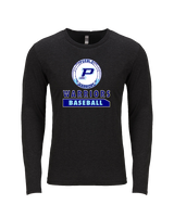 Pueblo Athletic Booster Baseball Baseball - Tri-Blend Long Sleeve