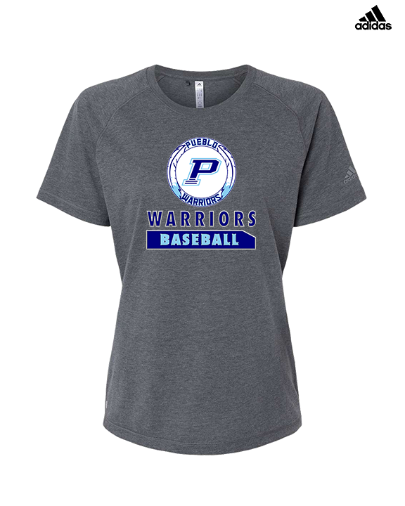 Pueblo Athletic Booster Baseball Baseball - Womens Adidas Performance Shirt