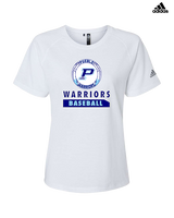 Pueblo Athletic Booster Baseball Baseball - Womens Adidas Performance Shirt