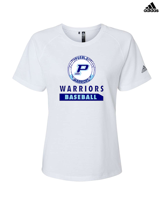 Pueblo Athletic Booster Baseball Baseball - Womens Adidas Performance Shirt