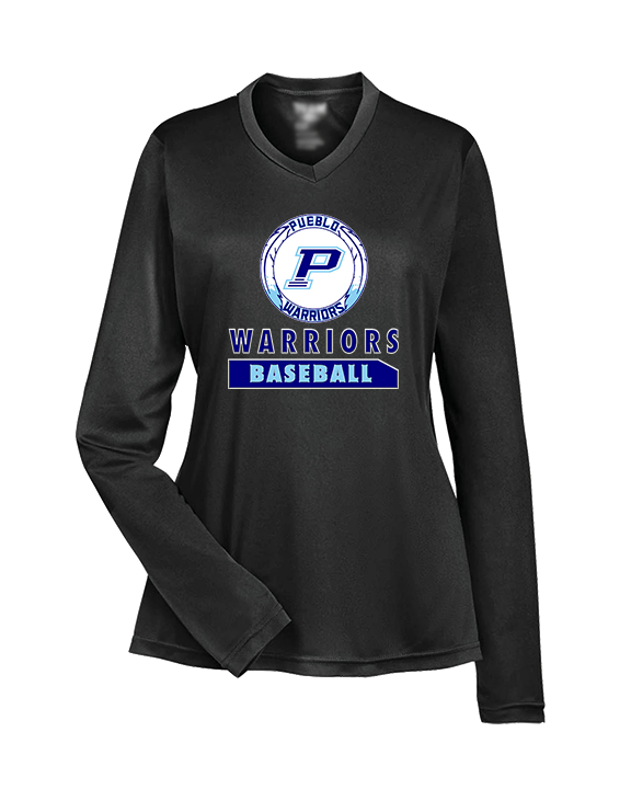 Pueblo Athletic Booster Baseball Baseball - Womens Performance Longsleeve