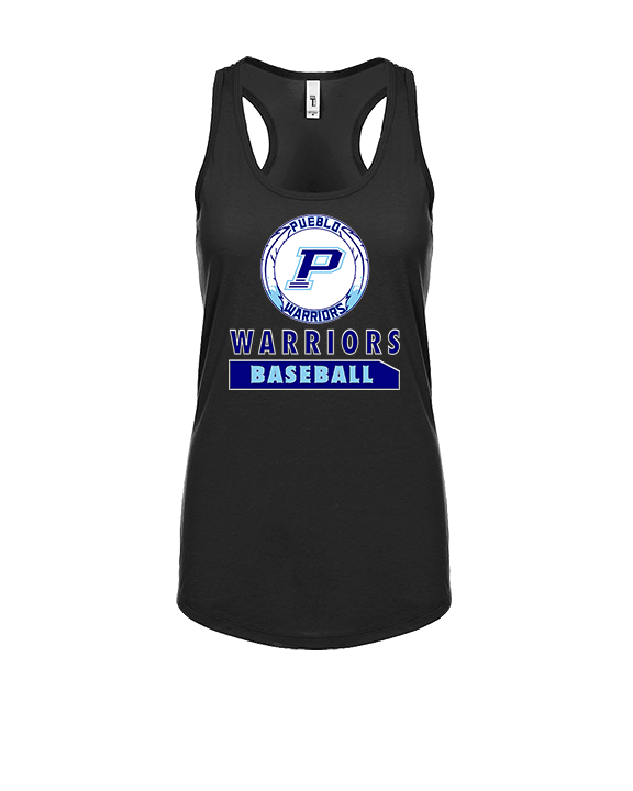 Pueblo Athletic Booster Baseball Baseball - Womens Tank Top
