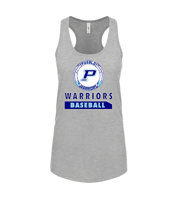Pueblo Athletic Booster Baseball Baseball - Womens Tank Top