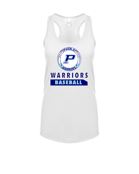 Pueblo Athletic Booster Baseball Baseball - Womens Tank Top